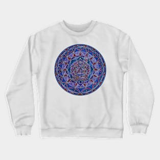 Abundance Buddha mandala Crewneck Sweatshirt